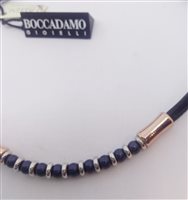 Halskette Boccadamo Herr Man in Silber Cristallo MGR84BLU - MGR84BLU